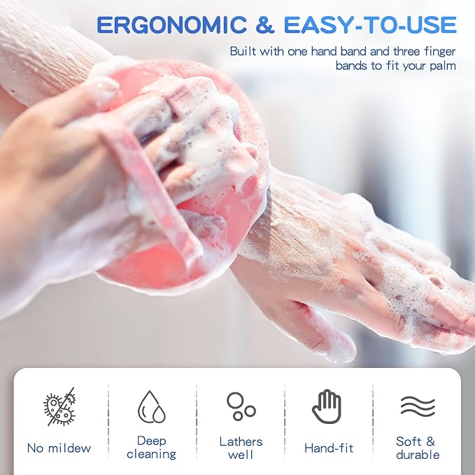 Manmihealth Soft Silicone Shower Brush, Super-Lathering and Deep-Cleaning Body - Image 5
