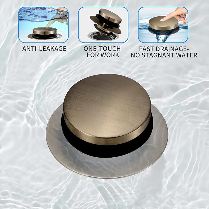 Bathtub Drain Stopper, Uxoz Universal Tub Stopper - Image 4