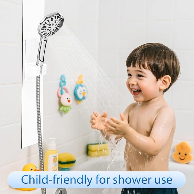 Modular Magnetic Handheld Shower Holder, 5-Section Customizable Sliding Rail - Image 7