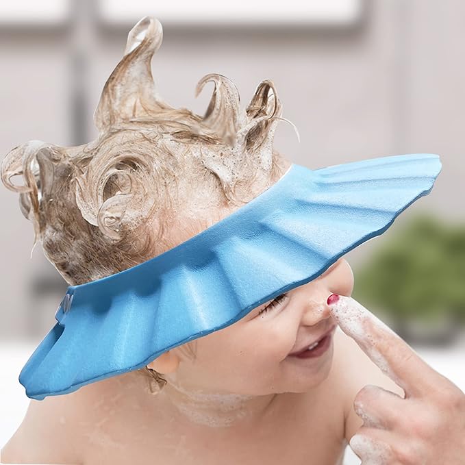 Soft Adjustable Baby Shower Cap - Image 5