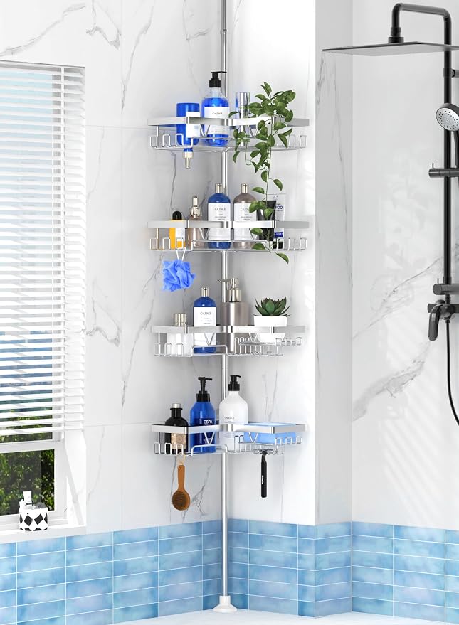 4-Tier Shower Caddy/Shower Organizer - Image 8