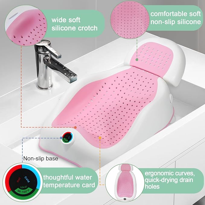 Baby Bath Support Newborn Bathtub - Image 6