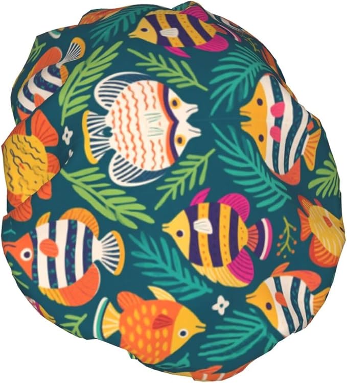 Double Layers Waterproof Shower Caps - Image 2