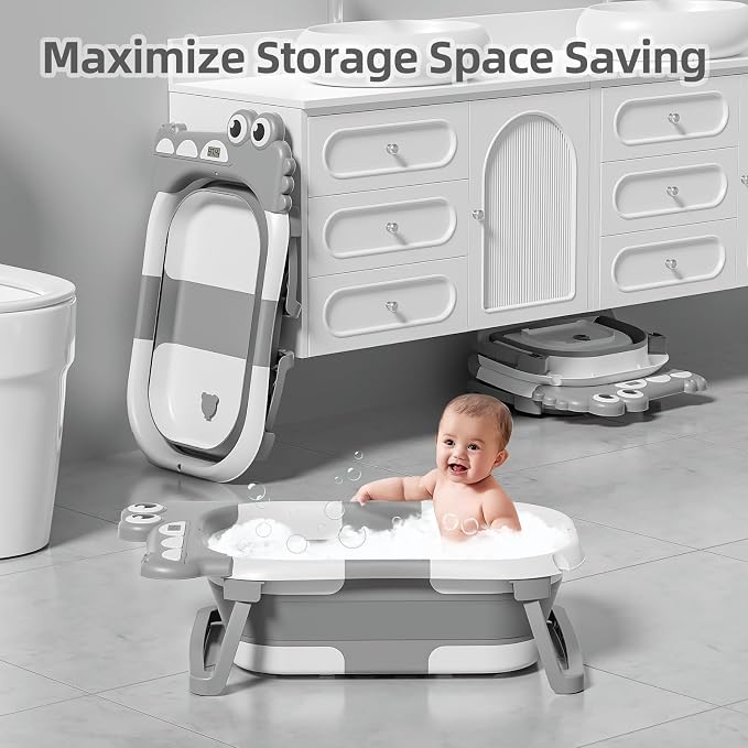 MoreFeel Collapsible Baby Bathtub - Image 5