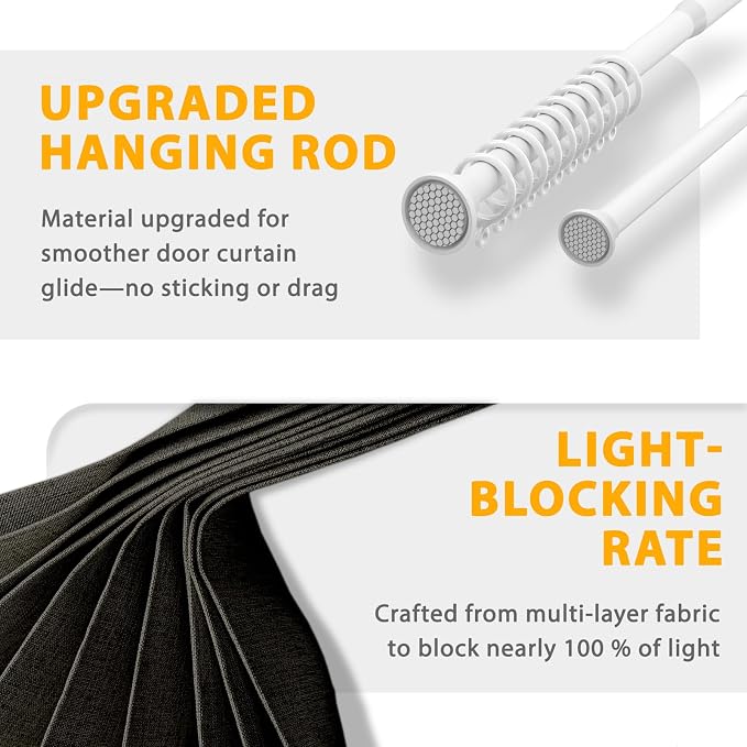 Accordion Door Curtain Set - Image 8