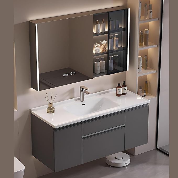 56IN Modern Bathroom Vanity by TIZAZOFashionHome