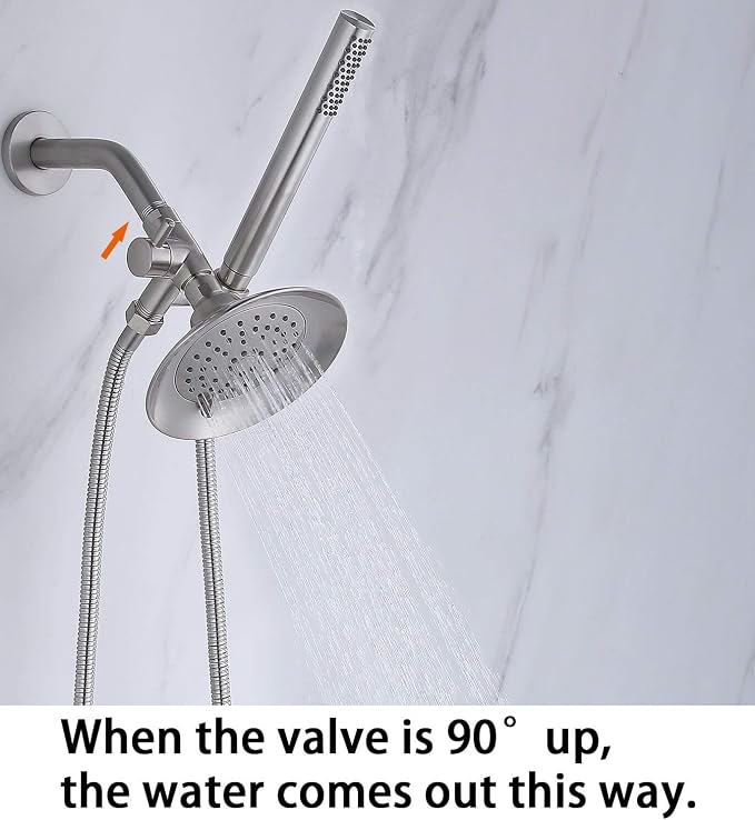 G-Promise Solid Metal Shower Arm Diverter - Image 6