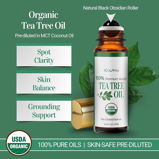 BodyJ4You Tea Tree Essential Oil Roller - Image 2