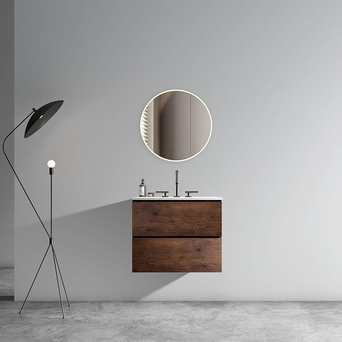 Wall Mounted Floating Bathroom Vanity - Image 7