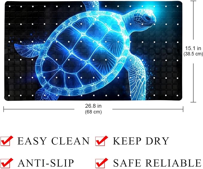 Bathtub Mats for Shower Tub, Anti-Slip Bath Mats for Inside Tub, Bathroom - Image 4