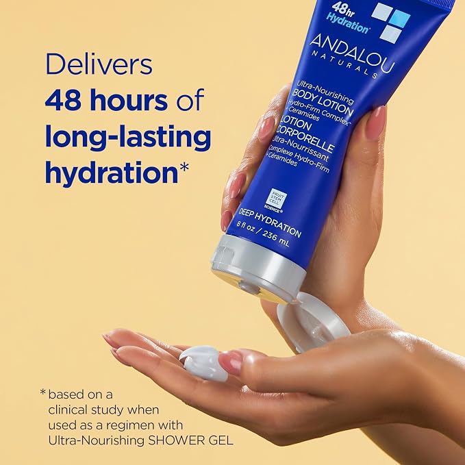 Andalou Naturals Body Lotion, Deep Hydration Lotion - Image 5