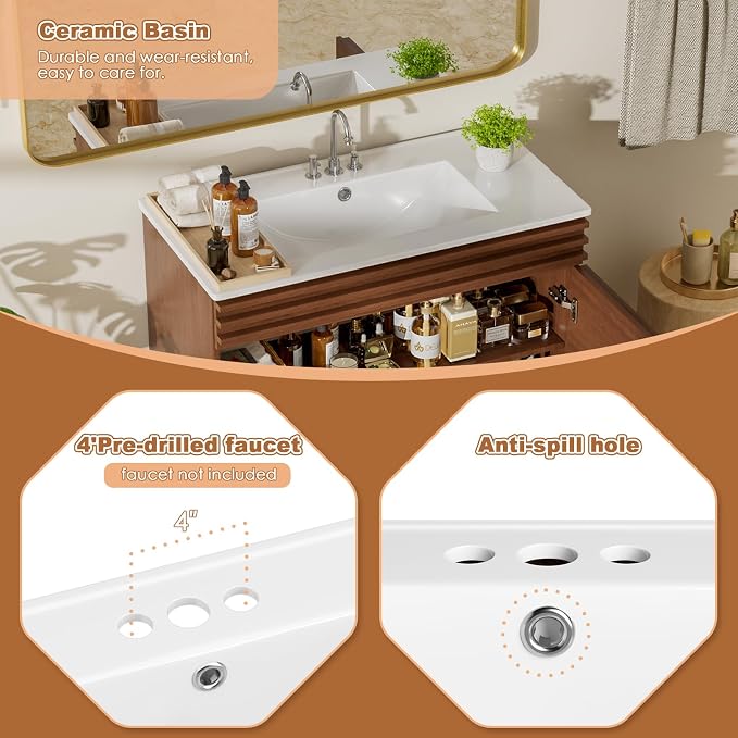ROOMTEC 36" Bathroom Vanity - Image 5