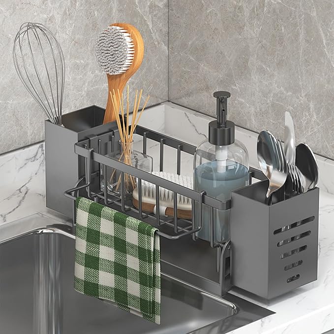Kitchen Sink Caddy Organizer, Sponge Holder - Image 3
