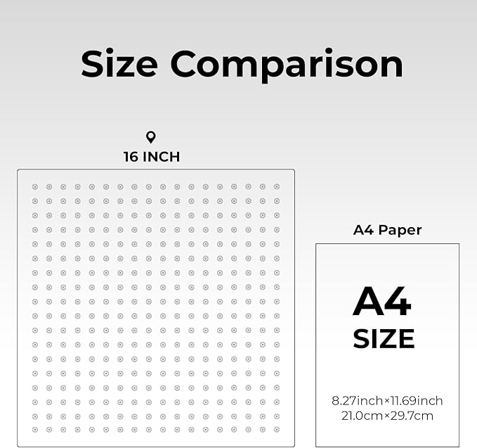 Oversize Rain Shower Head, Ultra Thin 16 Inch Square Stainless Steel Rainfall - Image 8