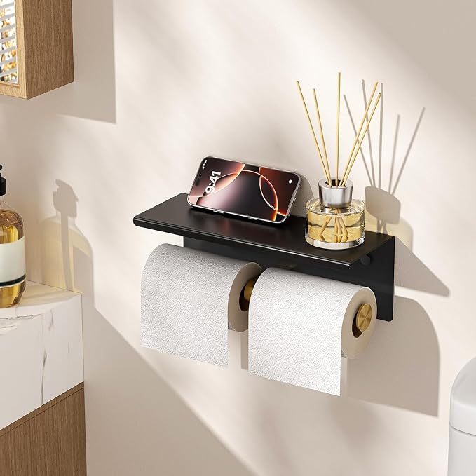 FORIOUS Double Toilet Paper Holder - Image 7