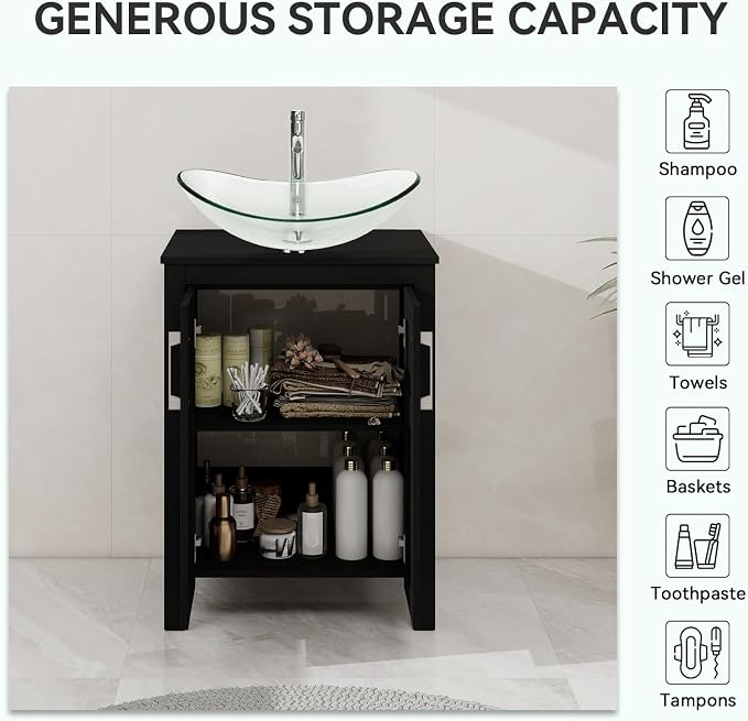YOURLITE 24 Inches Traditional Bathroom Vanity Set - Image 6