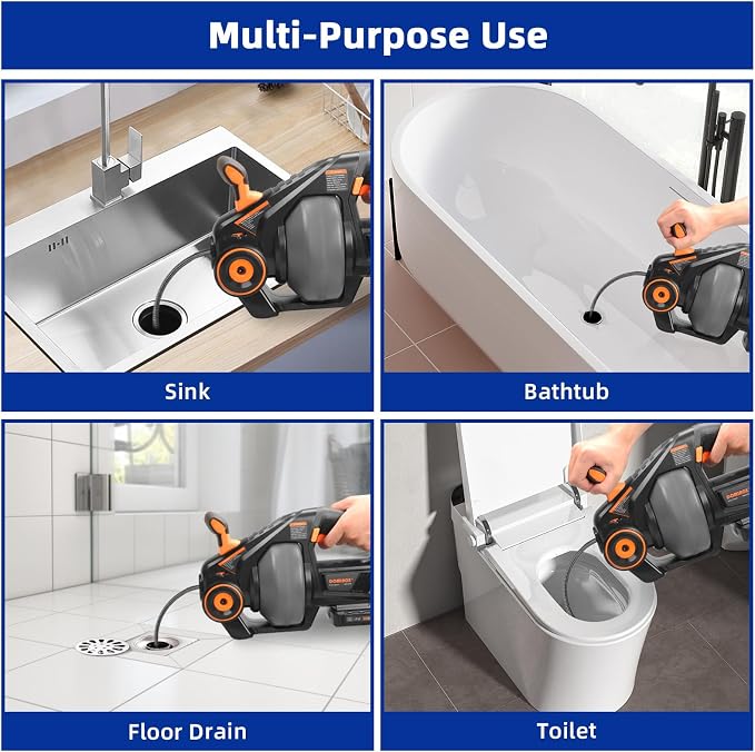 DOMINOX Electric Drain Snake - Image 4