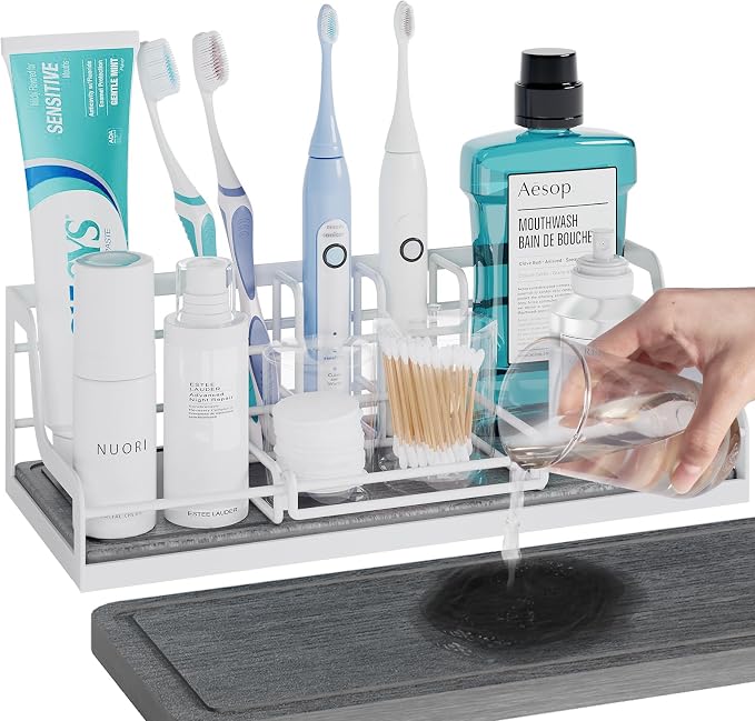 Toothbrush Holders, Bathroom Organizers and Storage by NANAGIFTREE