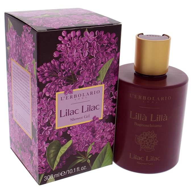 L'Erbolario Lilac Lilac Shower Gel - Image 4