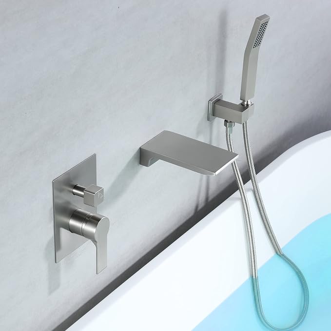 SHAMANDA Waterfall Wall Mounted Bathtub Faucet - Image 4