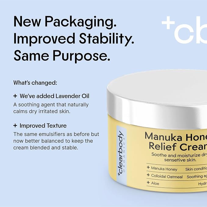 Clearbody Organics Manuka Honey Cream - Image 2