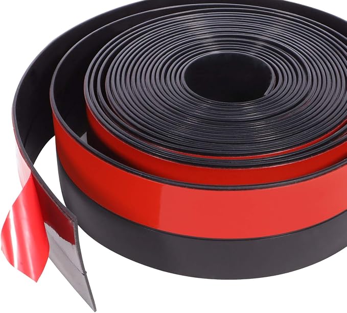 TORRAMI Silicone Weather Stripping 1 inch Width 20 Feet Length, Seal - Image 3