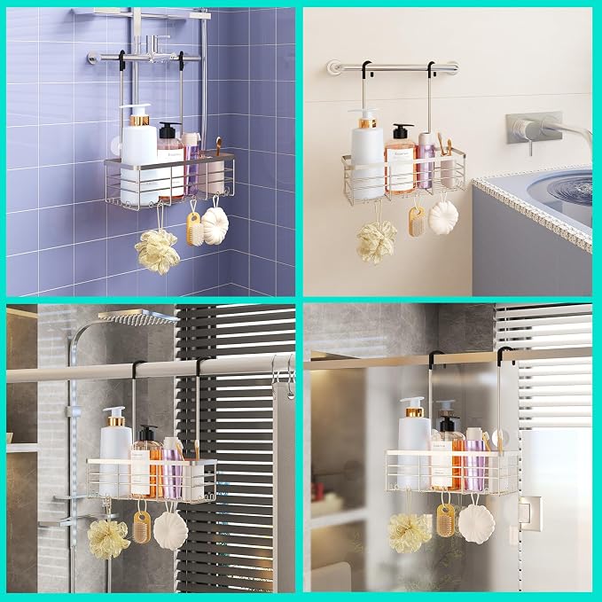 HapiRm Hanging Shower Caddy Organizer - Image 3