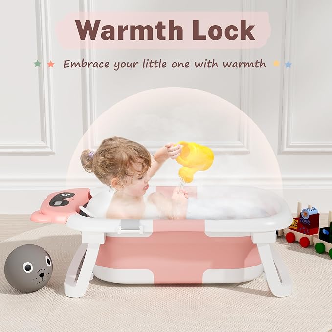AVIDOR Baby Bathtub, Collapsible Bathtub - Image 6