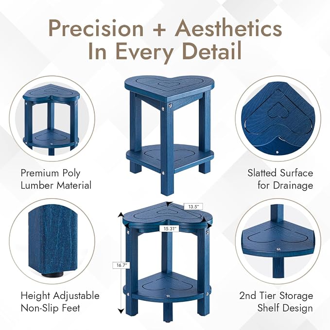 Corner Shower Stool for Inside Shower - Image 4