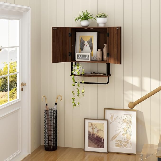 RUSTOWN Farmhouse Bathroom Wall Cabinet - Image 5