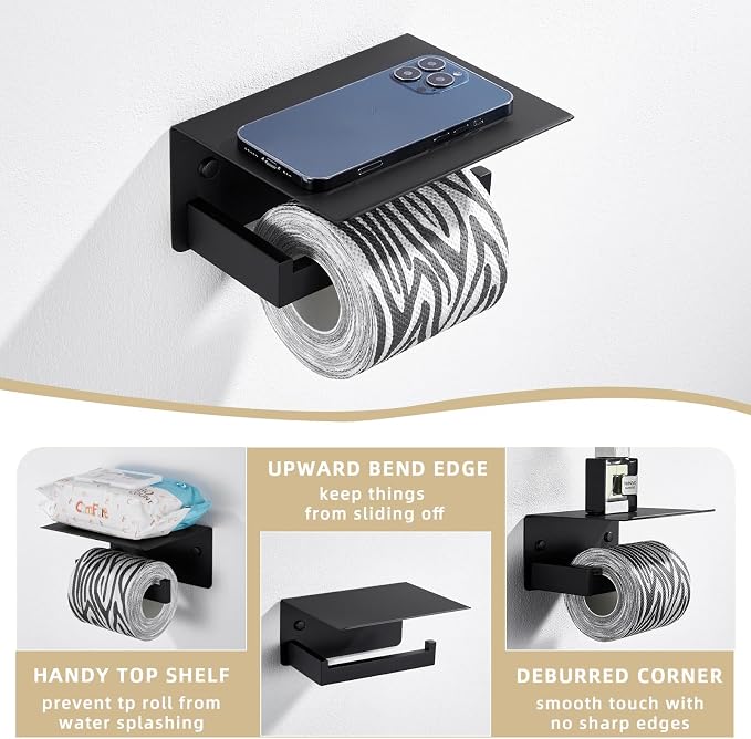 Angle Simple Toilet Paper Holder - Image 3