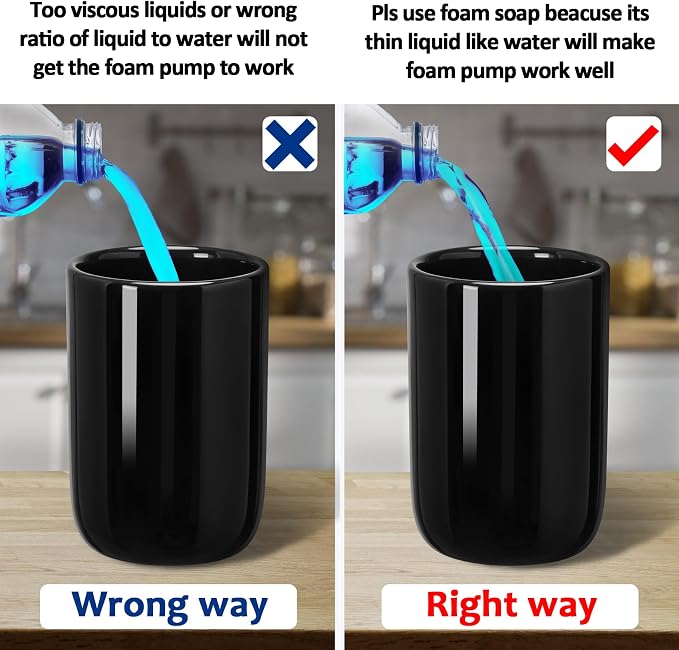 Soap Foaming Dispenser Ceramic - Image 5