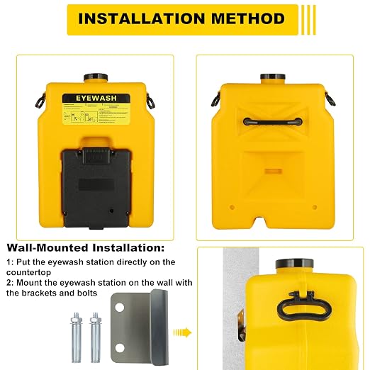 Portable Eyewash-Station Emergency OSHA-Approved Yeipower - Image 5