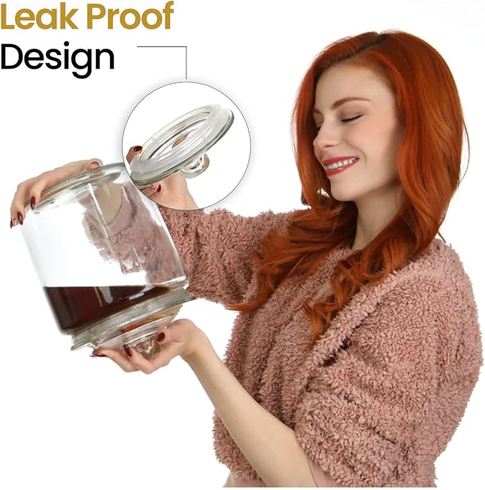 Glass Cookie Jar - Image 3
