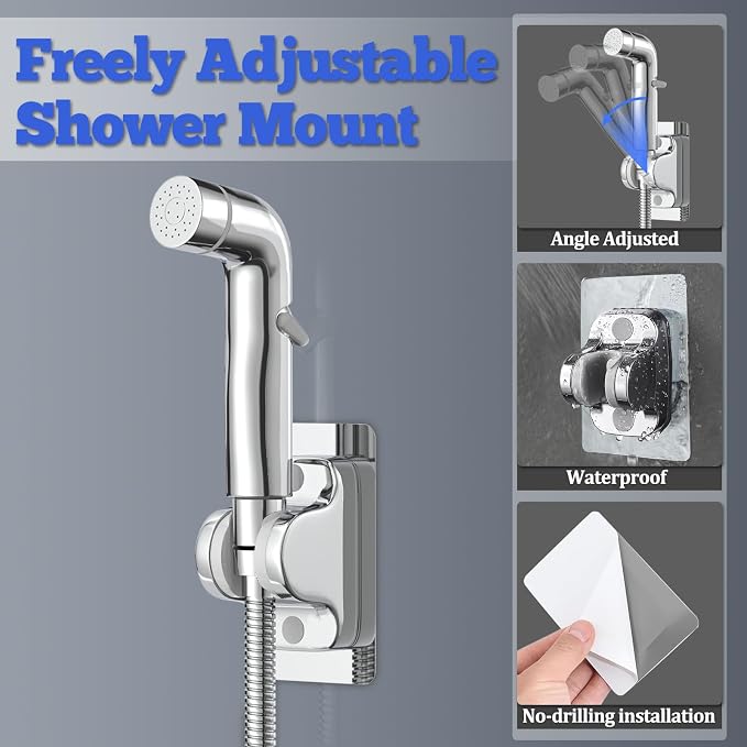 Dog Shower Sprayer Attachment, YDmeet 100 Inch Dog Washing Hose - Image 5