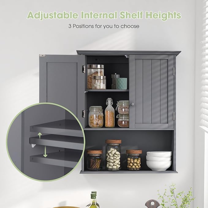 Safeplus 28" H x 23.5" W Wall Mount Medicine Cabinets - Image 6