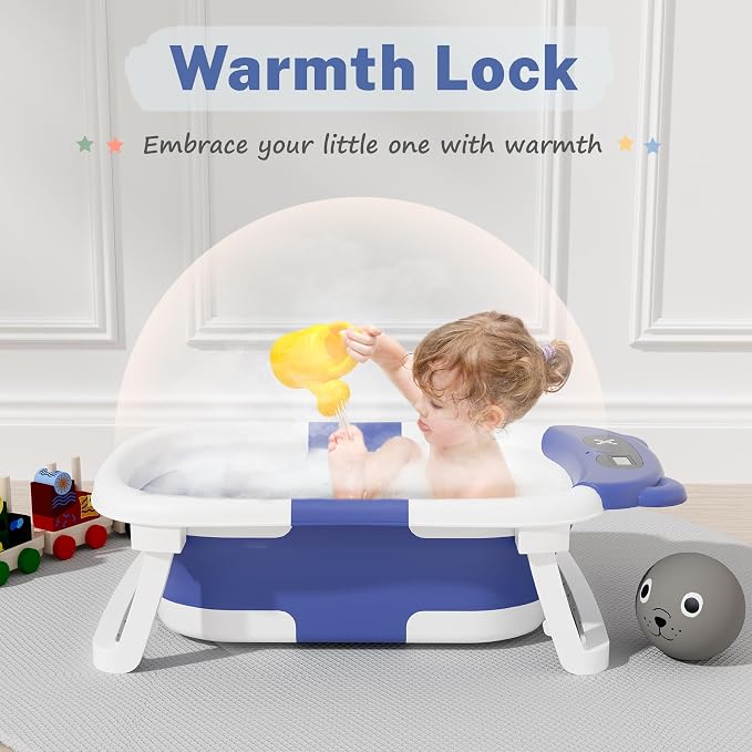 AVIDOR Baby Bathtub, Collapsible Bathtub - Image 7