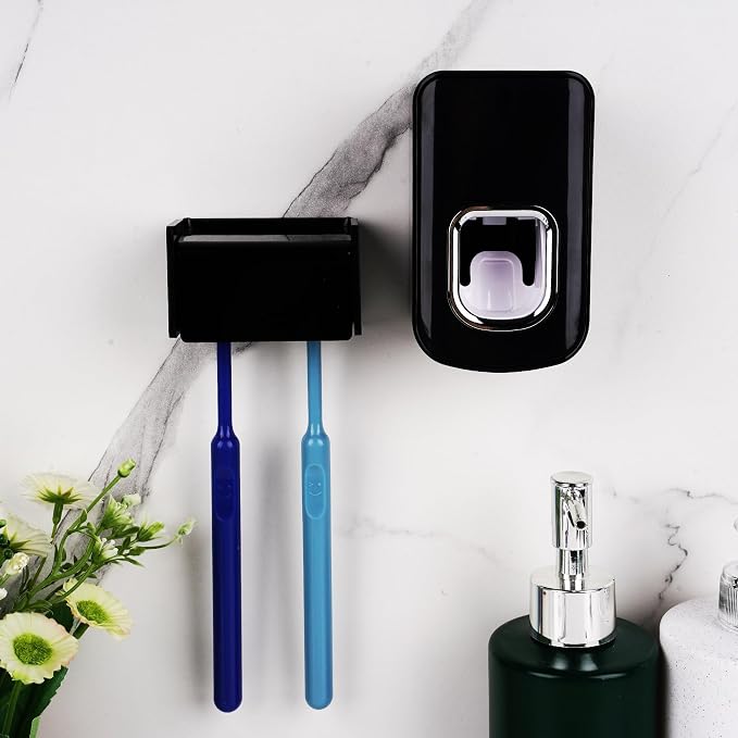 2 Slots Wall Mount Toothbrush Holder - Image 3