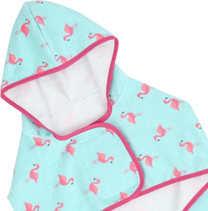 HDE Dog Bathrobe Super Absorbent Quick Drying Puppy Towel Wrap Coat Adjustable - Image 6