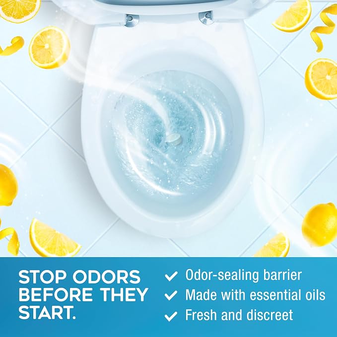 Odor Eliminating Toilet Tablets, Shark Tank Bathroom Deodorizer - Image 3