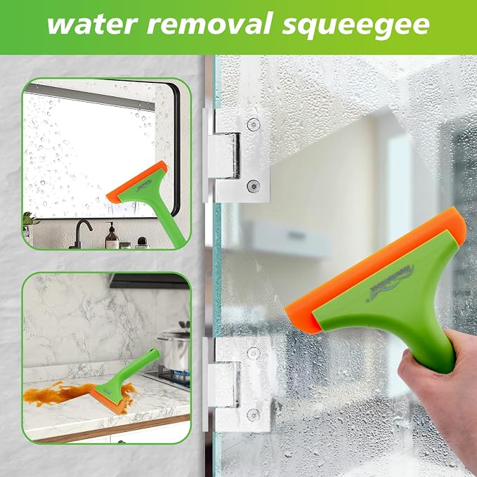 NEWISHTOOL Car Glass Small Window Squeegee, Auto Water Blade, Side Mirror Water - Image 6