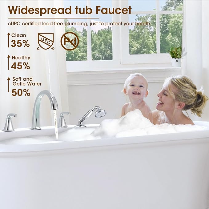 High Flow Roman Tub Faucet - Image 3