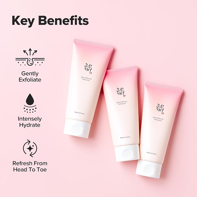 Beauty of Joseon Apricot Blossom Peeling Gel Soft Exfoliating Face and Body - Image 4