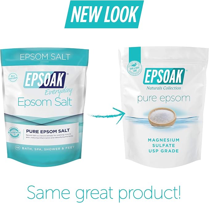 Epsoak Epsom Salt 4 lbs. USP Magnesium Sulfate - Image 4