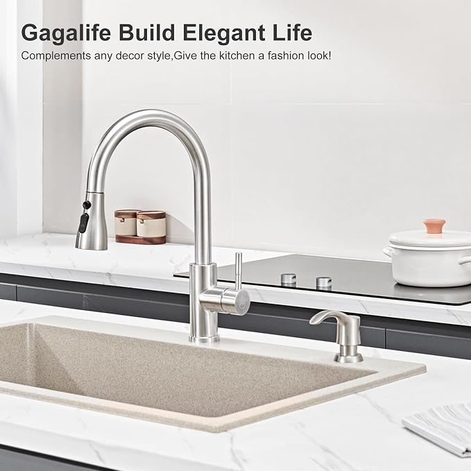 GAGALIFE Kitchen Sink Soap Dispenser - Image 7