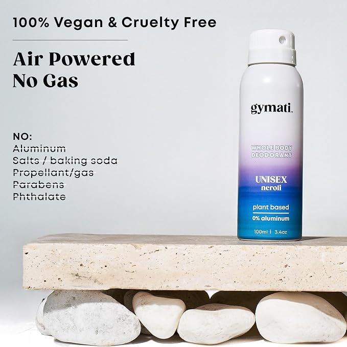 Gymati Fitness Body Deodorant Spray Aluminum Free - Image 4