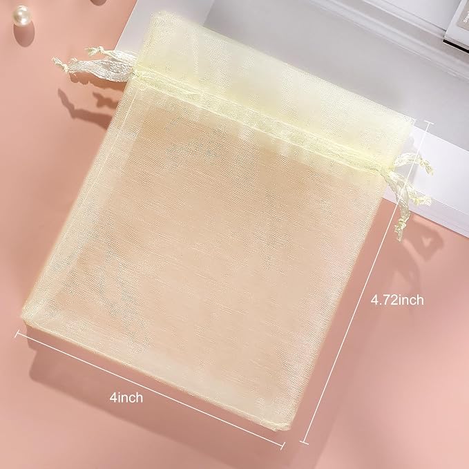 Hopttreely 100pcs Organza Bags - Image 2