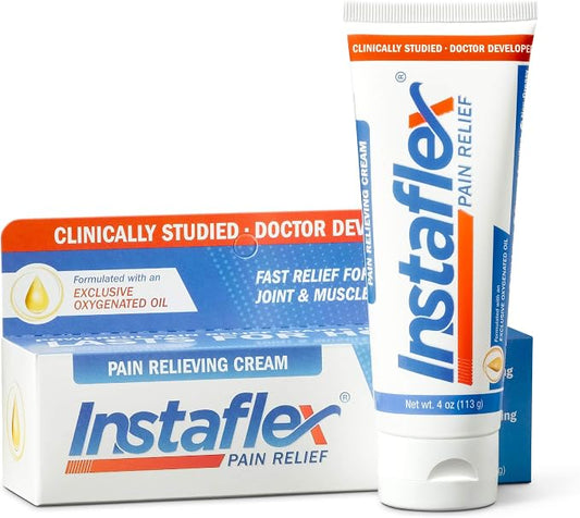 Instaflex Pain Relief Cream Delivers Clinically Studied Pain Relief from by Instaflex