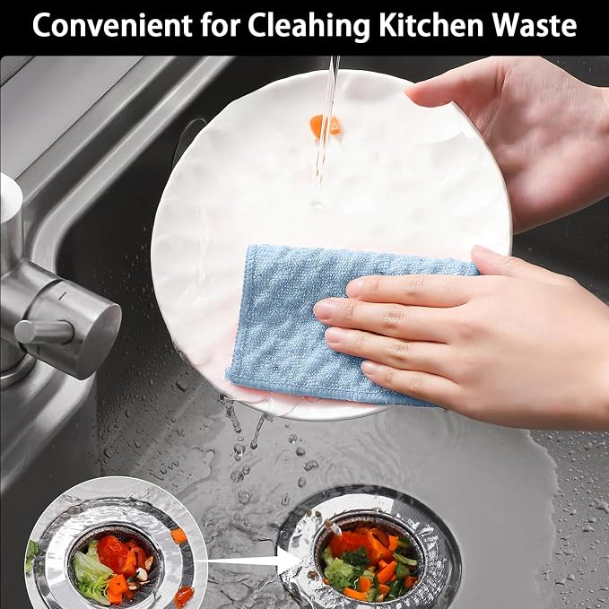 Disposable Sink Strainer – 200 Pack Kitchen Sink Strainer Bags, Disposable - Image 5