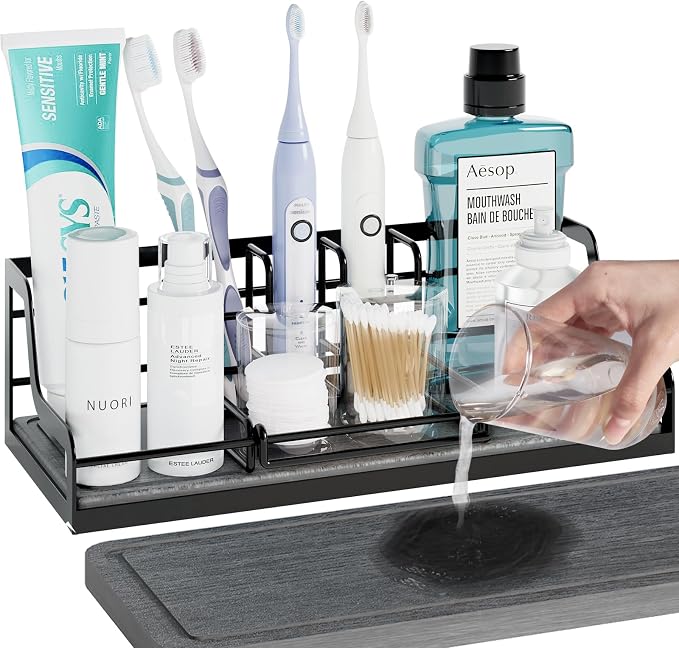 Toothbrush Holders, Bathroom Organizers and Storage by NANAGIFTREE